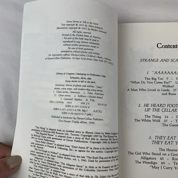 Scary Stories to Tell in the Dark Scary Stories 3 Alvin Schwartz Stephen Gammell - Picture 4 of 14